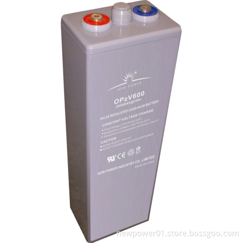 Opzv Gel Battery for Solar Power System -- Excellent Chinese Suppliers (OPzV600)